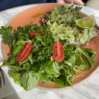 avocado toast  at Holy Llama - Sintagma in Athens