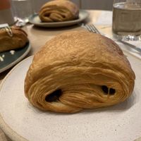 Excellent chocolate croissant!   at Holy Llama - Sintagma in Athens