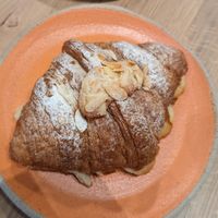 Almond croissant at Holy Llama - Sintagma in Athens