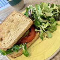 Tempeh BLT  at Holy Llama - Sintagma in Athens