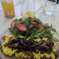 Tofu Scramble at Holy Llama - Sintagma in Athens