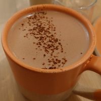 Oat chocolate at Holy Llama - Sintagma in Athens