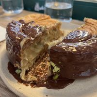 Pistachio roll - yummy!   at Holy Llama - Sintagma in Athens