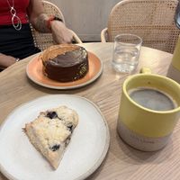 Scone and wonderwheel  at Holy Llama - Sintagma in Athens