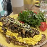 Scrambled Tofu  at Holy Llama - Sintagma in Athens