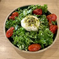 Kale burrata salad  at Holy Llama - Sintagma in Athens