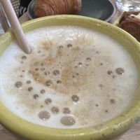Oat milk cappuccino   at Holy Llama - Sintagma in Athens