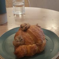 Cookie croissant at Holy Llama - Sintagma in Athens