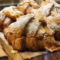 Almond croissants at Holy Llama - Sintagma in Athens