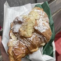 Almond croissant   at Holy Llama - Sintagma in Athens