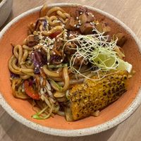 Udon Noodles at Holy Llama - Sintagma in Athens