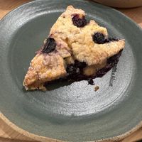 Lemon Blueberry Scone at Holy Llama - Sintagma in Athens