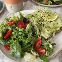 Avocado toastt  at Holy Llama - Sintagma in Athens