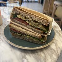 Chickpeas sandwich   at Holy Llama - Sintagma in Athens