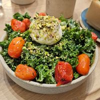 Burrata salad at Holy Llama - Sintagma in Athens