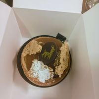 Apple dessert at Holy Llama - Sintagma in Athens