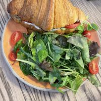 Steak croissantt  at Holy Llama - Sintagma in Athens