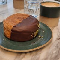 Pistachio magic wheel at Holy Llama - Sintagma in Athens