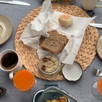 Breakfast   at Vegan House in Nagodzice