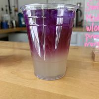 Pipeline (butterfly tea, Lavendar, and lemonade)  at Balance Me Out in Sacramento