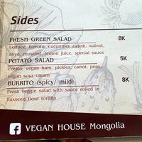  at Vegan House in Ulaanbaatar