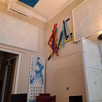 small hidden place with lots of art at Plin E Tajarin in Turin