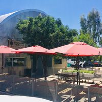 Outdoor seating  at The Uprooted Kitchen in Gilbert