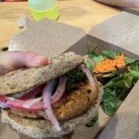 Buffalo burger   at The Uprooted Kitchen in Gilbert