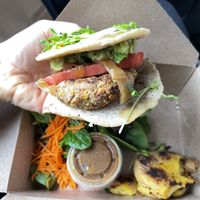 Tempeh Breakfast Sandwich  at The Uprooted Kitchen in Gilbert