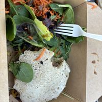 Tempeh breakfast sandwich .  at The Uprooted Kitchen in Gilbert