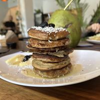 Hot cakes are epic!   at Tierra Verde in Playa Del Carmen