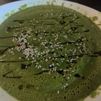 Green goddess Soup at Tierra Verde in Playa Del Carmen