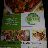 Folder at Vegan Keuken in Appingedam