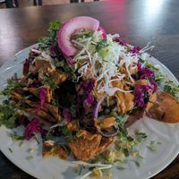 Loaded Nachos at The Vegan Vato in Victorville