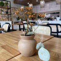 Inside  at Basil & Bunny in Bristol