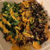 Chimichurri cauliflower bowl  at Basil & Bunny in Bristol