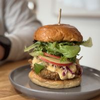 OKTOBERFEST CHICKY SANDWICH  at Basil & Bunny in Bristol