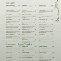 Menu  at Vegan Cebu CIty - Wholefoods Plant-Based Cafe in Cebu