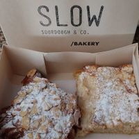Croissant & Pão de Deus at Slow Sourdough & Co in Almada
