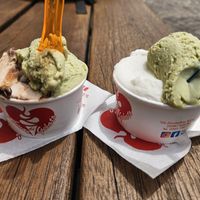 Cremino, Pistachio, Coco at Amore Di Gelati in Salo