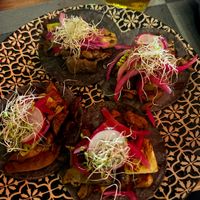 Tacos al pastor at CASA AÜA MÉRIDA in Merida