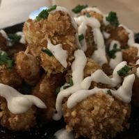 Popcorn cauliflower   at La Perra Verde in Barcelona