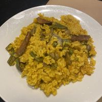 Paella   at La Perra Verde in Barcelona