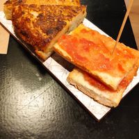 Truffled Omelette and Pa Amb Tomàquet at La Perra Verde in Barcelona