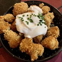 Popcorn cauliflower   at La Perra Verde in Barcelona