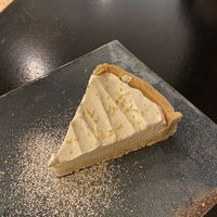 Lemon ginger tarte  at La Perra Verde in Barcelona