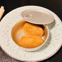 Croquetas  at La Perra Verde in Barcelona
