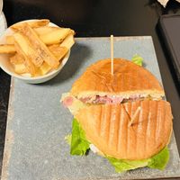 Milanesa  at La Perra Verde in Barcelona