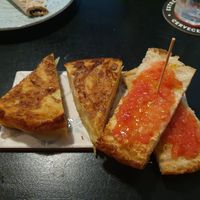 Potato Tortilla at La Perra Verde in Barcelona