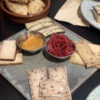 Cheesboard  at La Perra Verde in Barcelona